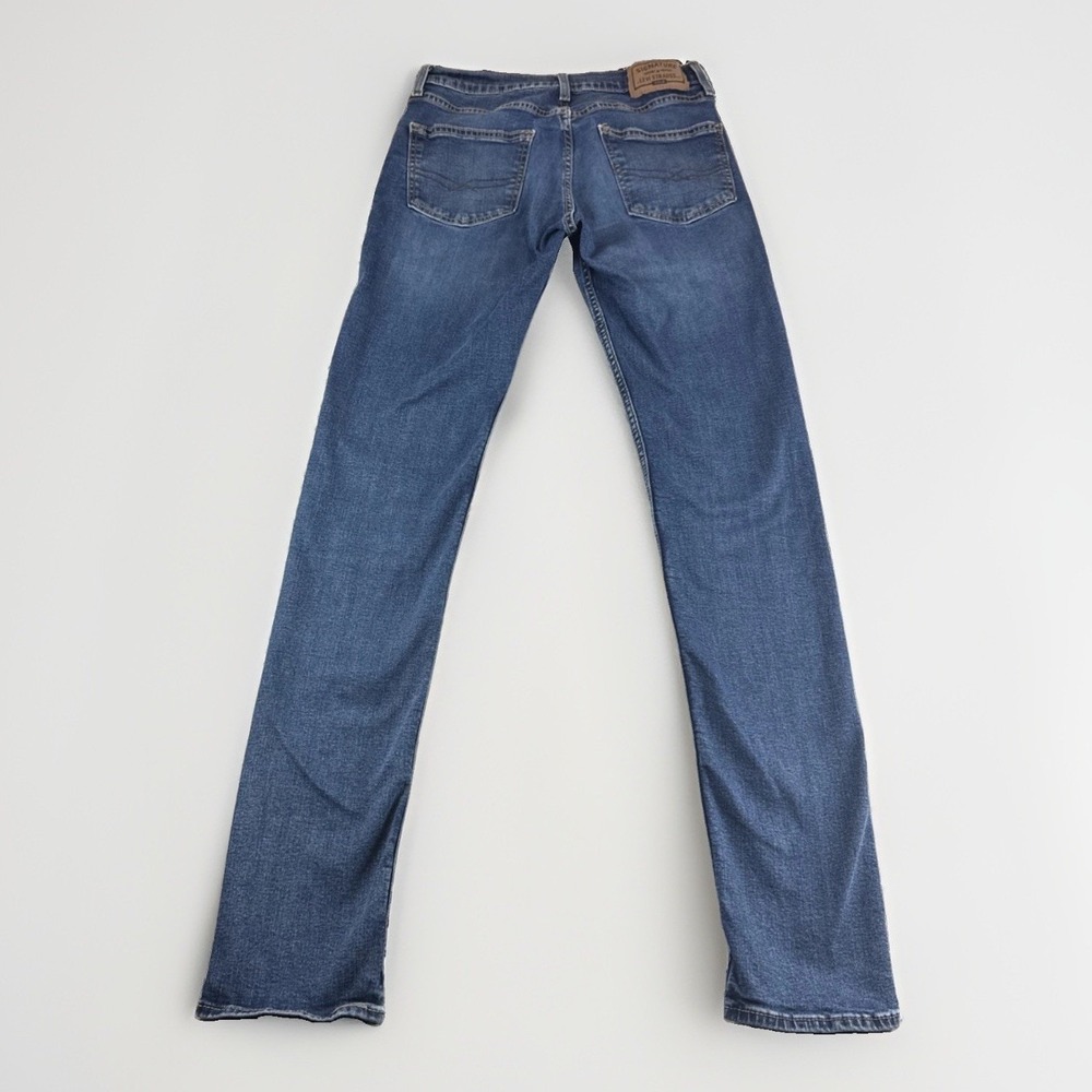 Signature Levi Strauss Gold Jeans Mens 28x33 Slim Fit Blue Denim Pants Stretch